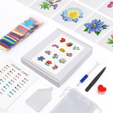 Flowers No.2 Diamond Painting Kit detail