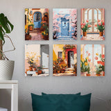 Charming Doors Mini Paint by Numbers Kit detail 2