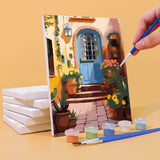 Charming Doors Mini Paint by Numbers Kit detail 3