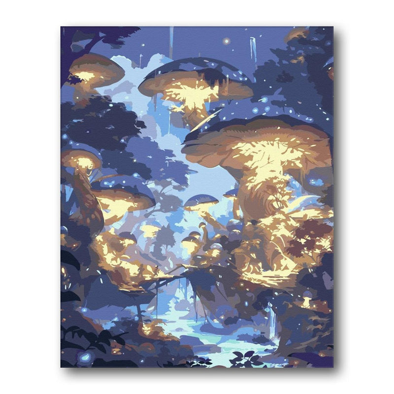 Floating Islands In Sky Paint by Numbers Kit artwork