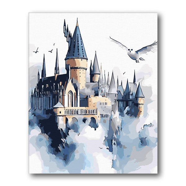 Magic Castle Paint by Numbers Kit artwork – Creative Vibes Dubai
