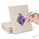 Mini punch needle kit contents - Embroidered Fruit Designs