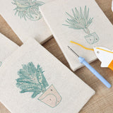 Mini Punch Needle 4pcs finished artwork