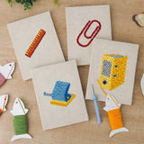 Mini punch needle kit detail - Stationery Designs design