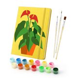 Anthurium Pot paint-by-numbers notebook — Creative Vibes Dubai (view 2)