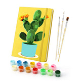 Cactus Pot paint-by-numbers notebook — Creative Vibes Dubai (view 3)