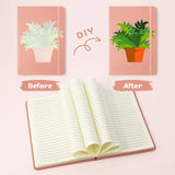 Fern Planter paint-by-numbers notebook — Creative Vibes Dubai (view 4)