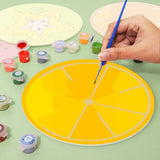 Citrus set placemats lemon design