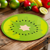 Citrus set placemats table setting view