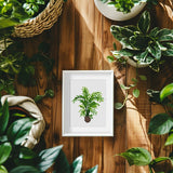Plants No.3 Diamond Painting Kit detail