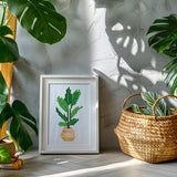 Plants No.3 Diamond Painting Kit detail