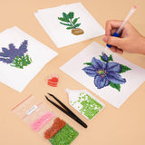 Diamond Painting Kit Plants No.4 kit contents