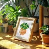 Diamond Painting Kit Plants No.4 close up