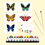 Butterfly postcard kit paint by numbers