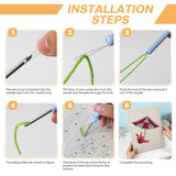 Beach Umbrella And Bucket punch needle kit