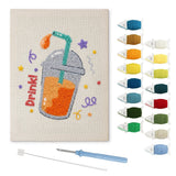 Drink Juice Cup punch needle kit