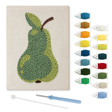 Green Pear punch needle kit