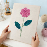 Pink Flower finished artwork