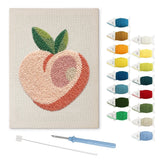 Pink Peach Design punch needle kit