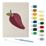 Purple Mango Design punch needle kit