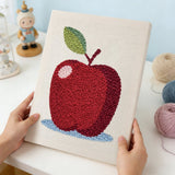 Red Apple Pattern finished artwork