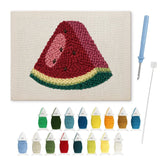 Watermelon Slice punch needle kit