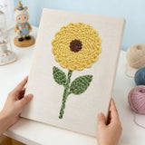 Yellow Sunflower finished artwork