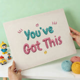 You've Got This lettering finished artwork