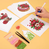 Rose Diamond Painting Kit detail