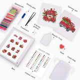 Rose Diamond Painting Kit detail