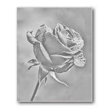 Rose Stem Closeup Dot Painting Kit finished canvas from Creative Vibes