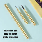 Double-ended metal detail brush — Creative Vibes Dubai (detail 4)