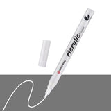 White acrylic paint pen number remover — Creative Vibes Dubai (detail 2)
